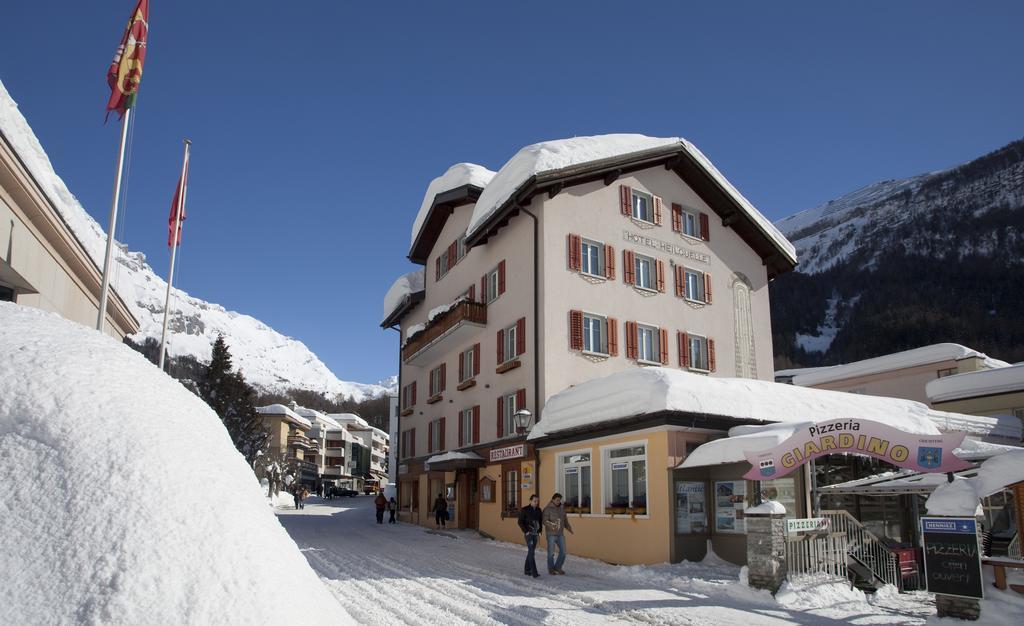 Hotel Heilquelle-Leukerbad-Therme Eksteriør bilde